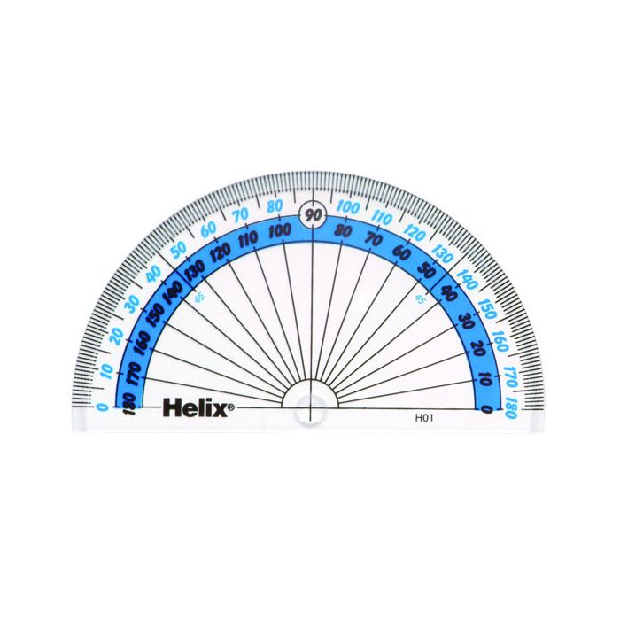 Helix 180° Protractors Helix 180° Protractors