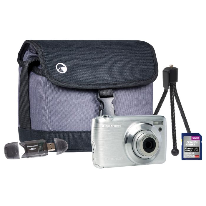 Silver Agfa Photo Realishot DC8200 Includes Bag and 16GB SD Card