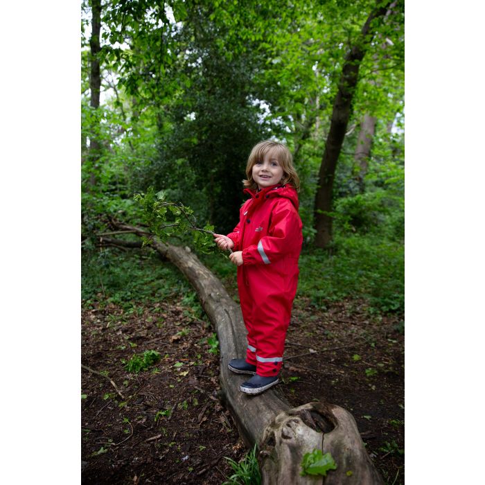 Muddy Puddles Puddleflex All in One Suit 4-5 Years Red