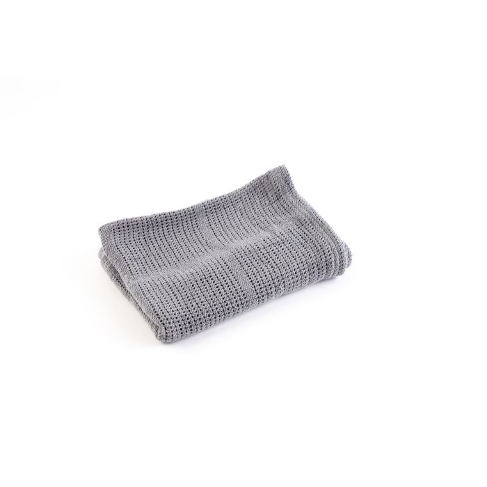 Cotton Cellular Blanket - Grey Cotton Cellular Blanket - Grey