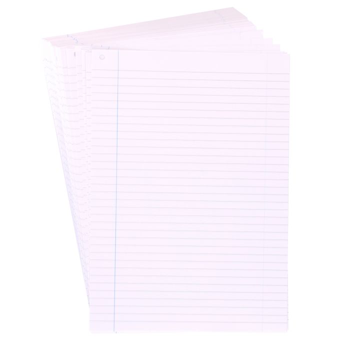 A4 Exercise Paper- 8mm Ruled/Margin- Single Hole- 5 Reams