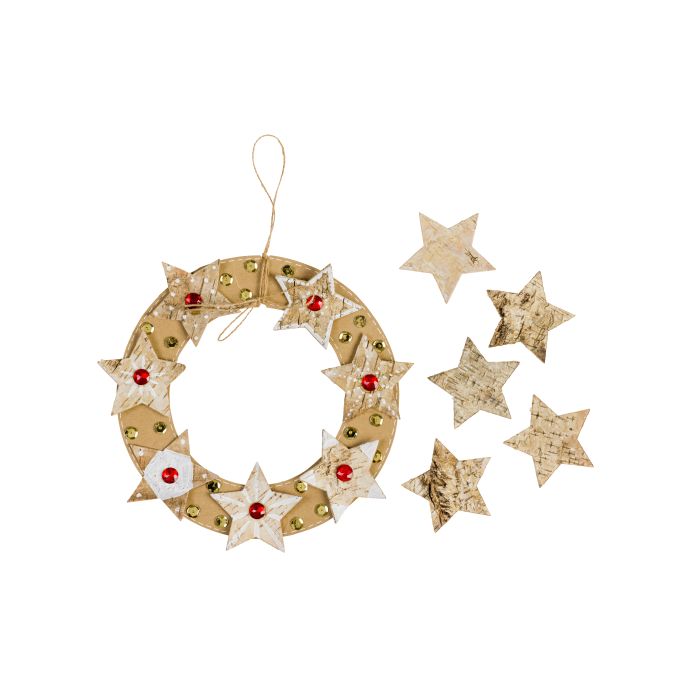 Star Bark Shapes - Pack of 20 Star Bark Shapes - Pack of 20