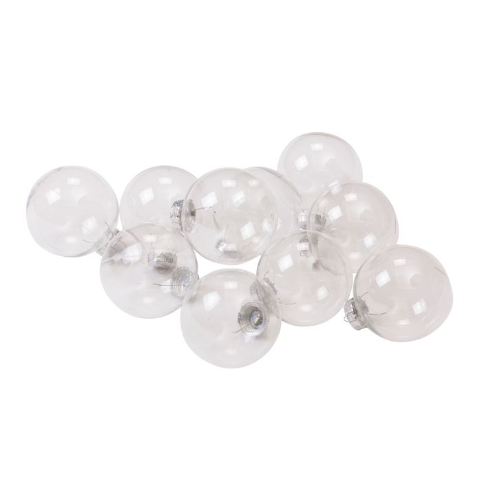 Acrylic Baubles - Pack of 10