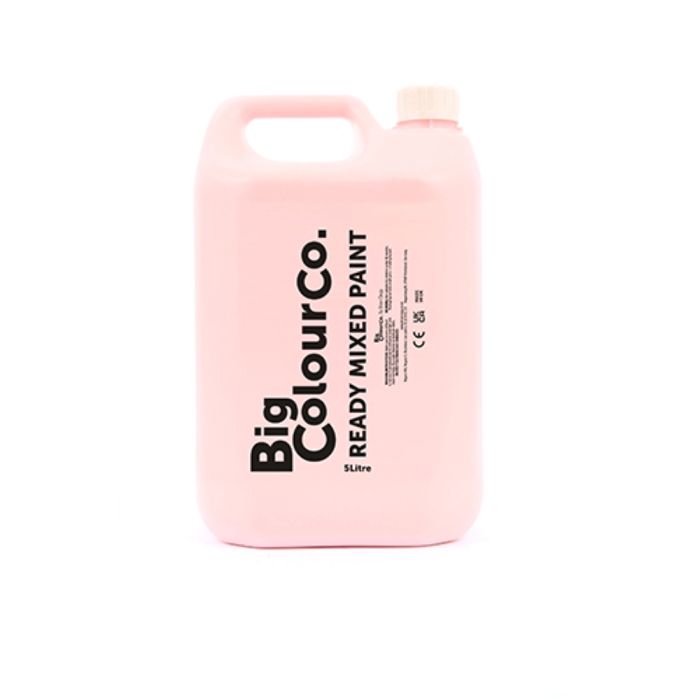 Ready Mix Liquid Paint - 5 Litre - Pink Ready Mix Liquid Paint - 5 Litre - Pink