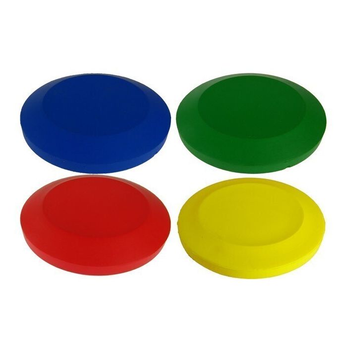 Foam Discus Team Colours - Pack of 4
