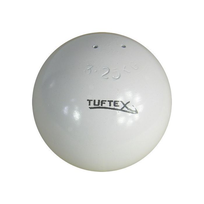 Tuftex School Competition Shot 3.25kg - White