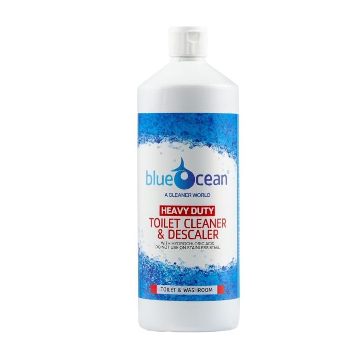 BlueOcean Heavy Duty Toilet Cleaner/Descaler 1L - Pack of 12