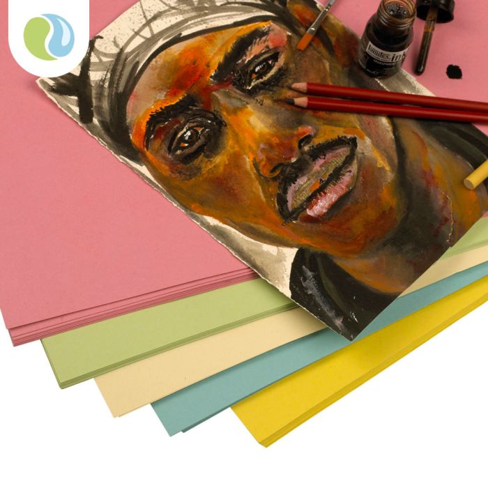 Recycled Pastel Coloured Card 230 Microns