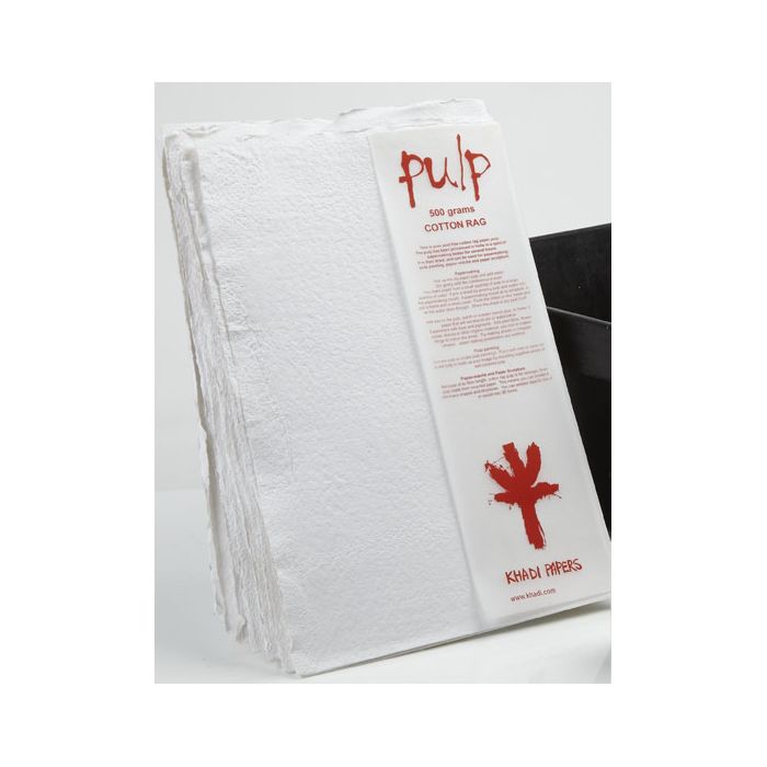 Khadi Paper Pulp - 500g Pack Khadi Paper Pulp - 500g Pack