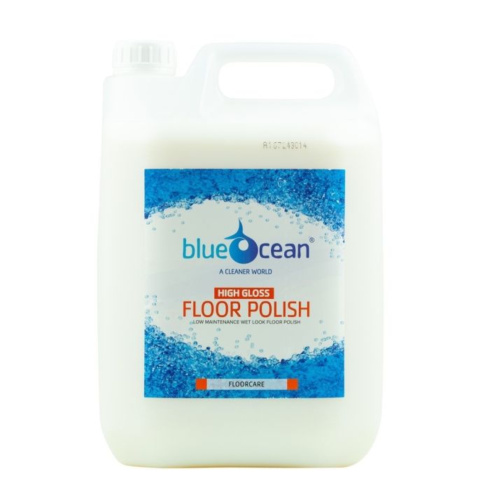 BlueOcean High Gloss Floor Polish 5L - Pack of 2 BlueOcean High Gloss Floor Polish 5L - Pack of 2