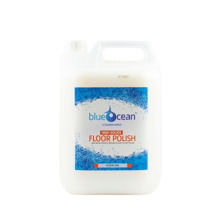 BlueOcean High Solids Floor Polish 5L - Pack of 2