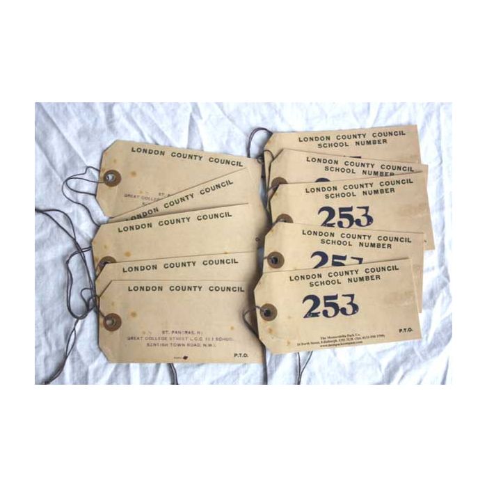 Evacuee Tags x 10 Evacuee Tags x 10