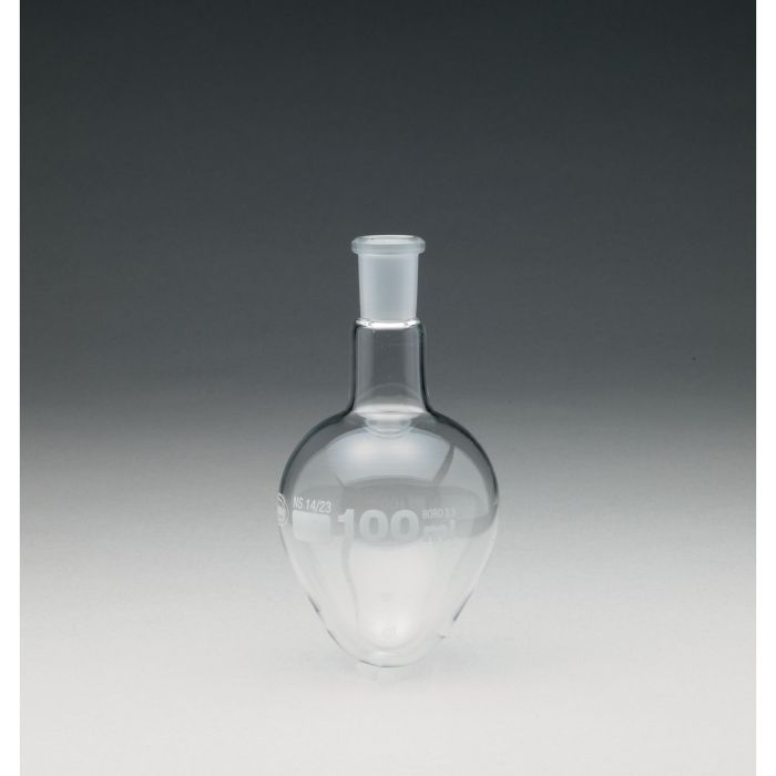 Pear-Shaped Flask Single Neck - 100ml - 14/23 Pear-Shaped Flask Single Neck - 100ml - 14/23