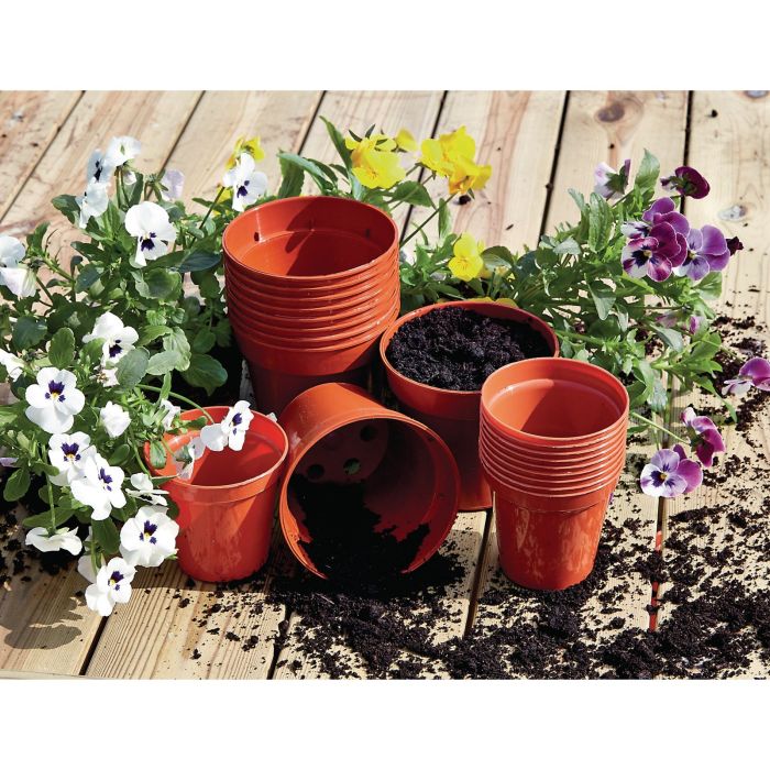 Plant Pots - 75mm - Pack of 10 Plant Pots - 75mm - Pack of 10