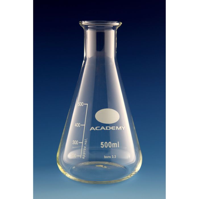 Academy Narrow Mouth Conical Flasks - 100ml - Pack of 12