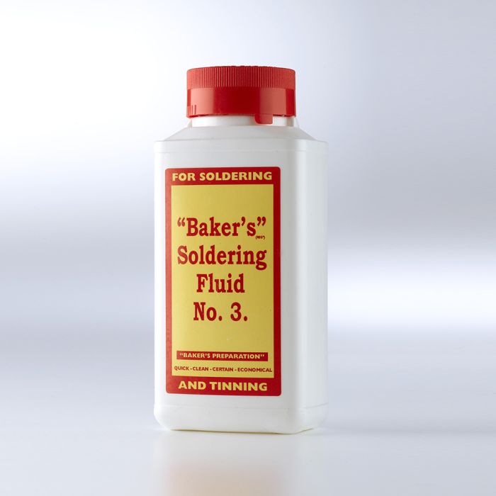 Baker's No. 3 Soldering Fluid Baker's No. 3 Soldering Fluid