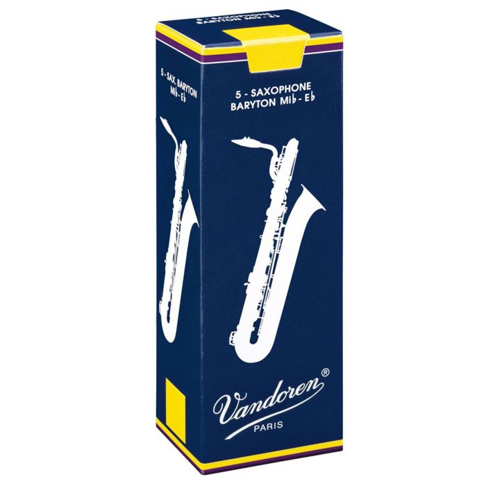 Vandoren Baritone Sax Reeds - 3 (x5) Vandoren Baritone Sax Reeds - 3 (x5)