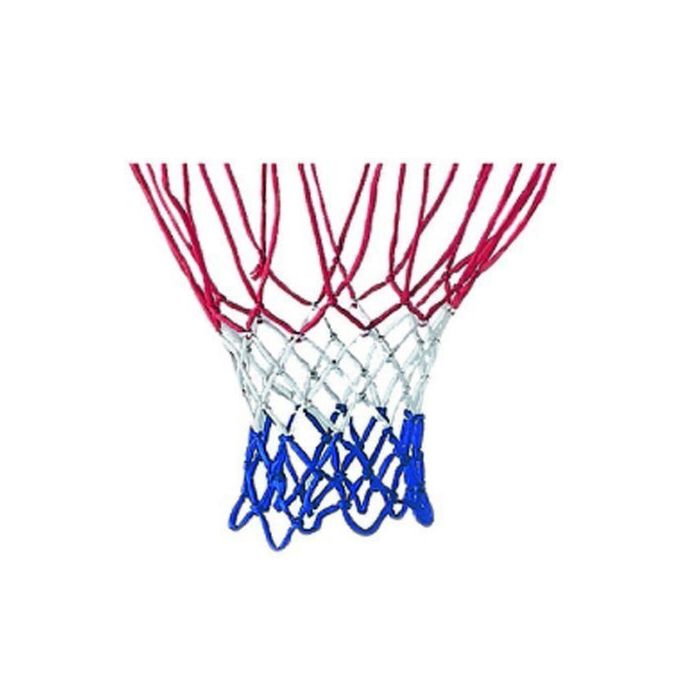 Basketball Nets Tri Colour Pair 50g - Pack of 2 Basketball Nets Tri Colour Pair 50g - Pack of 2