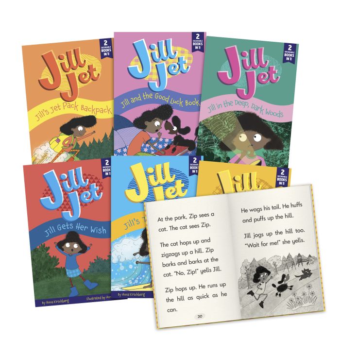 Junior Learning Jill Jet- Decodable Chapter Books- Boxed Set