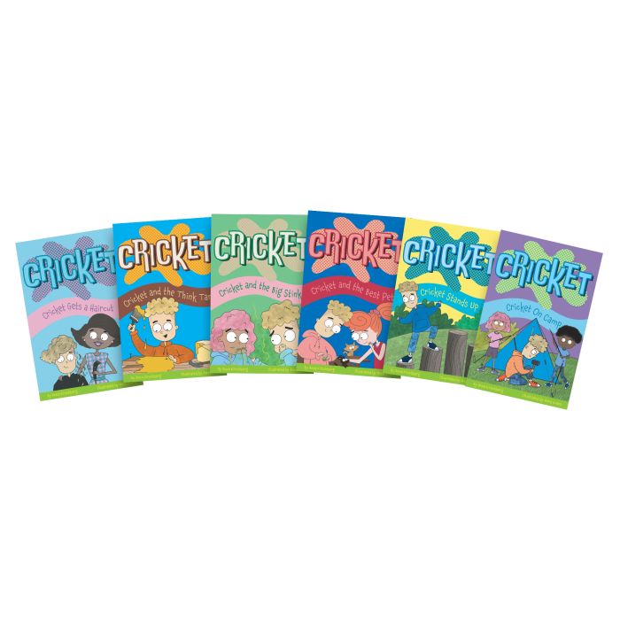 Junior Learning Cricket the Kid- Decodable Chapter Books-Set