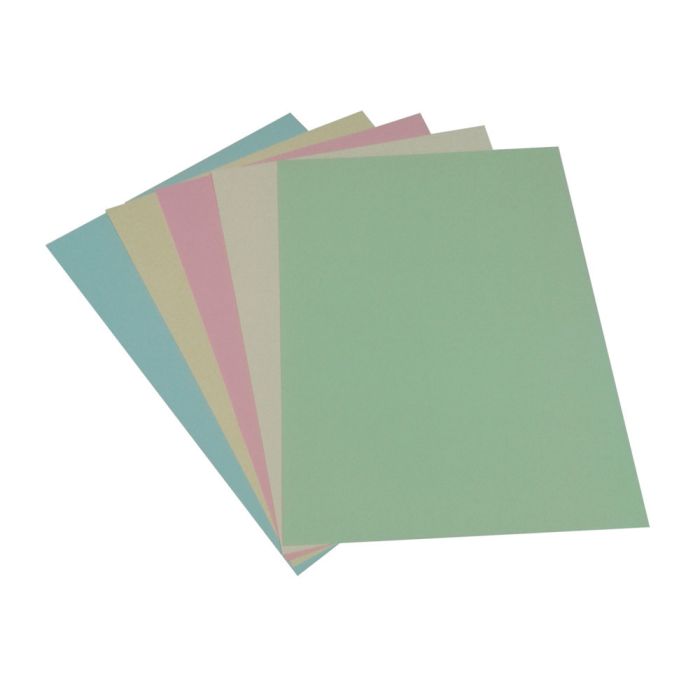 Coloured Card A3 280 Micron Assorted Pastels - Pack of 100