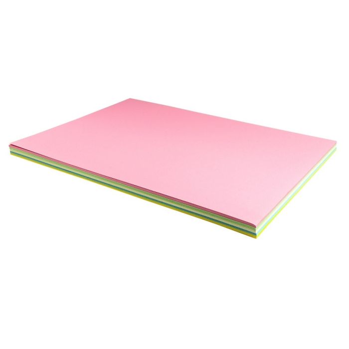 Coloured Card 230mic A2 Assorted Pastels - Pack of 100