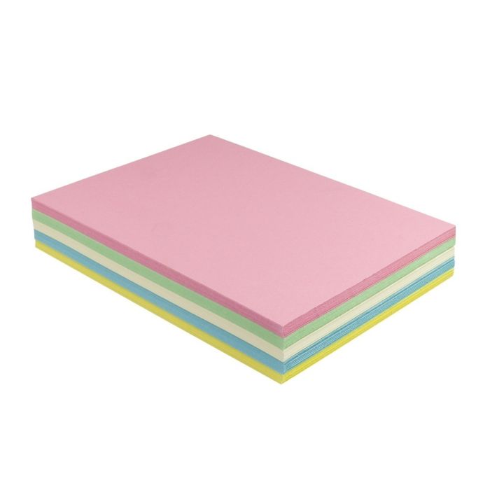 Coloured Card 230mic A4 Assorted Pastels - Pack of 200
