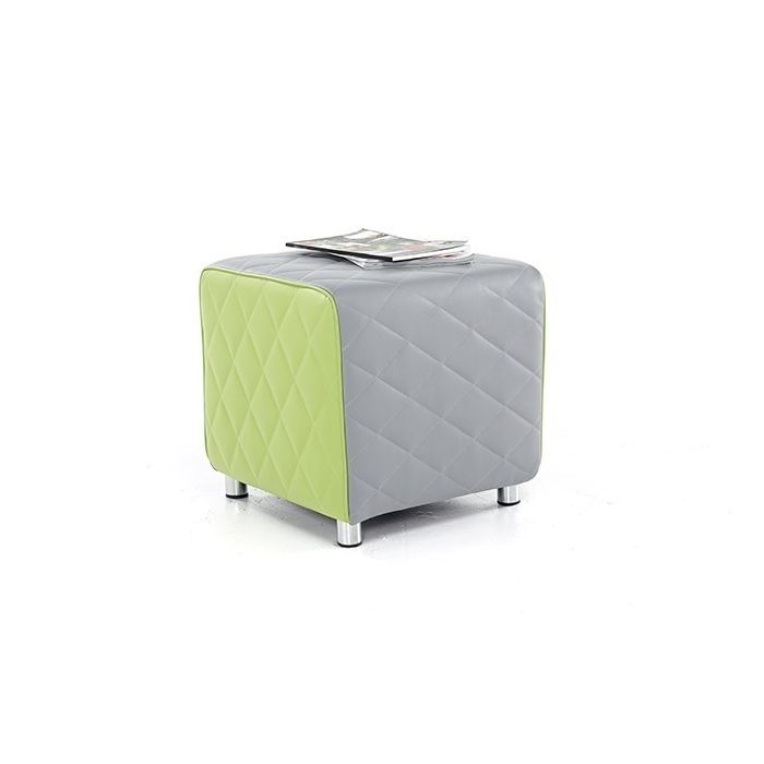 Break Out 1 Seater Square - Grey/Lime
