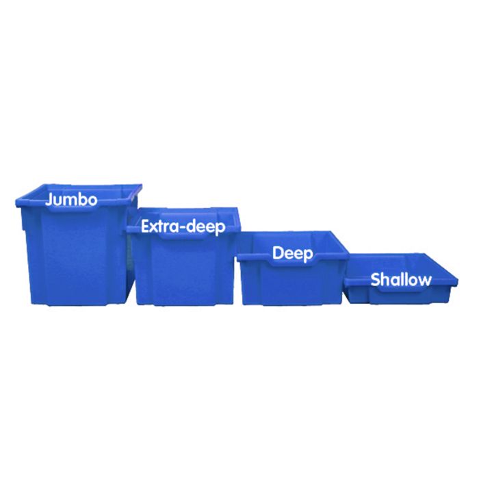 Gratnells Storage Tray Blue - Extra Deep
