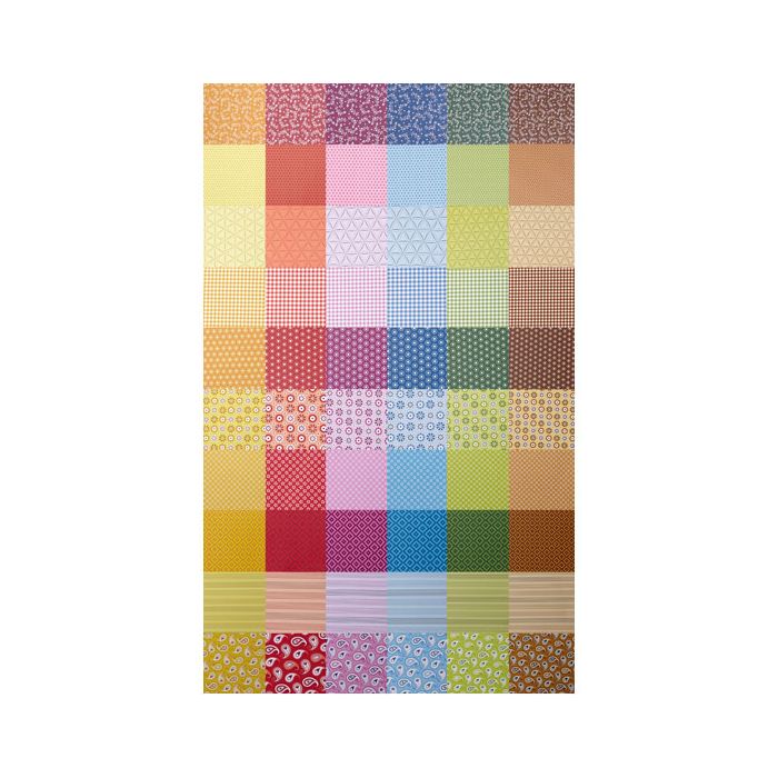 Patterned Colour Themed Card Packs - Assorted