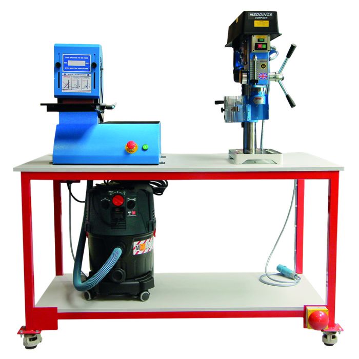 Mobile Bench 02 - Drill Bandfacer and Extractor Mobile Bench 02 - Drill Bandfacer and Extractor