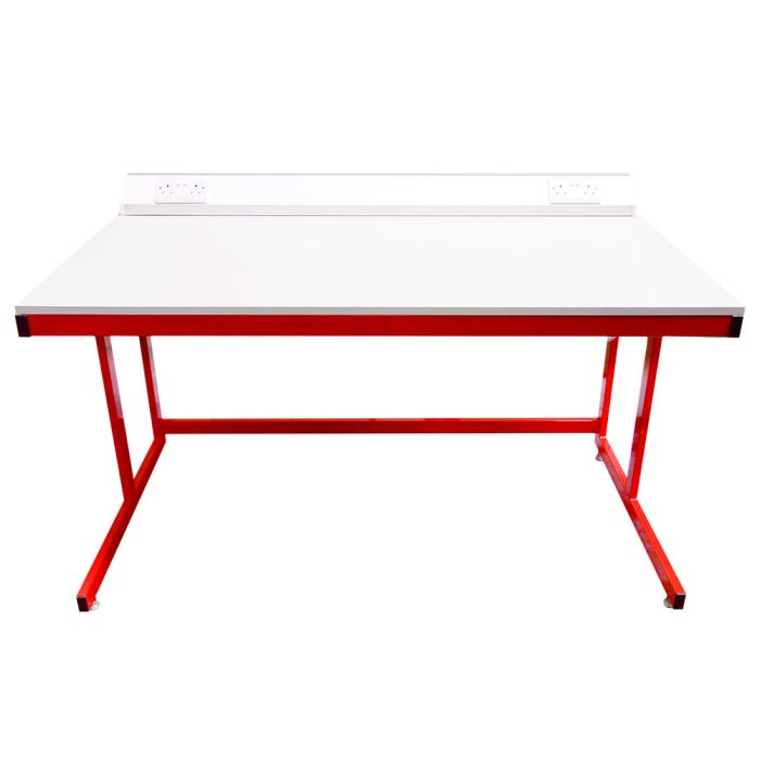 Mobile Bench 08 - Bench with Power Trunking