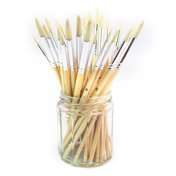 Essential Hog Brush Class Pack of 30 Essential Hog Brush Class Pack of 30