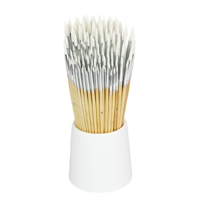 Specialist Crafts Essentials Short Synthetic Brushes Assorted 140