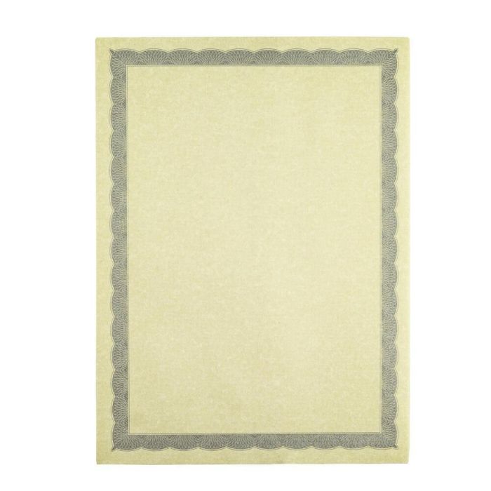 Certificate Border Sheet A4 90gsm - Silver - Pack of 100
