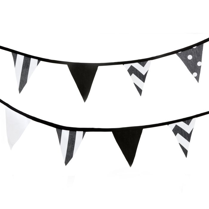 Black and White Bunting