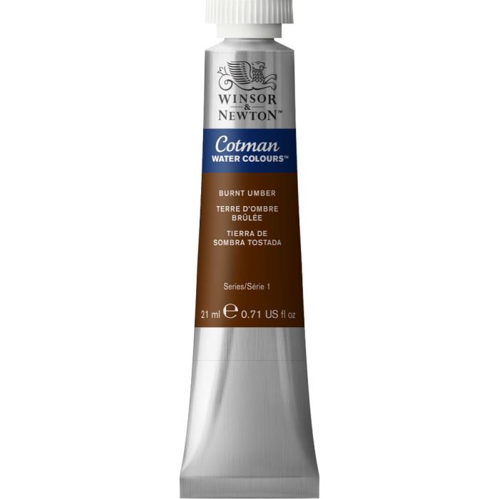 Winsor & Newton Cotman Water Colour - 21ml - Burnt Umber