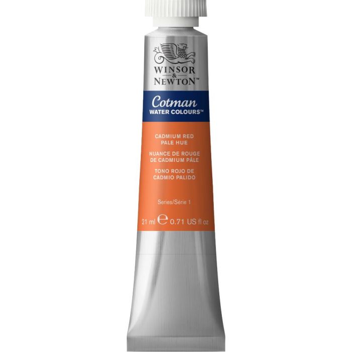 Winsor & Newton Cotman Water Colour 21ml Cadmium Red Pale Winsor & Newton Cotman Water Colour 21ml Cadmium Red Pale