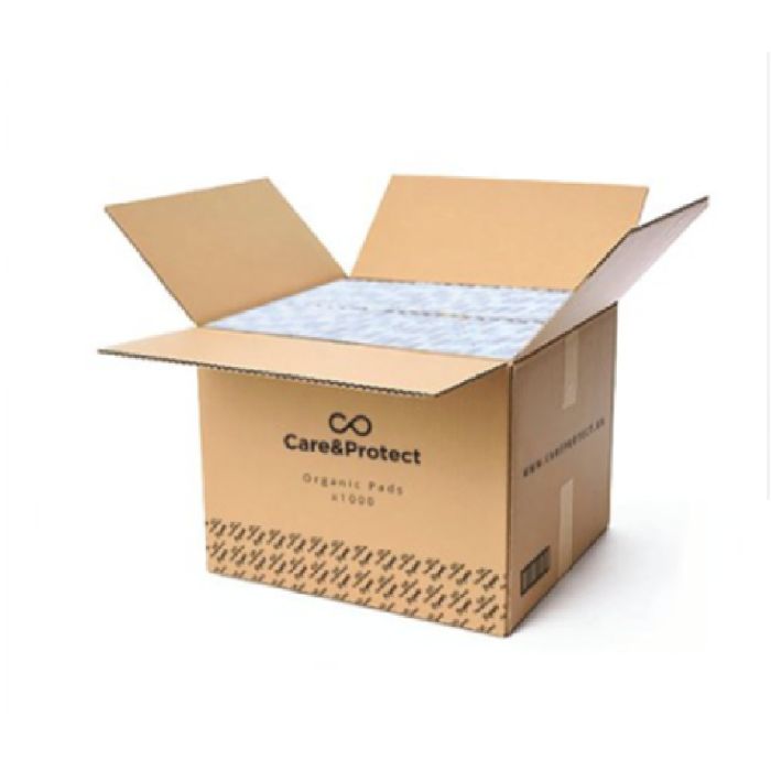 Care & Protect Organic Day Pads-Bulk Box of 1000 Care & Protect Organic Day Pads-Bulk Box of 1000