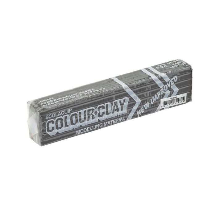 Colour Clay 500g Bar Grey