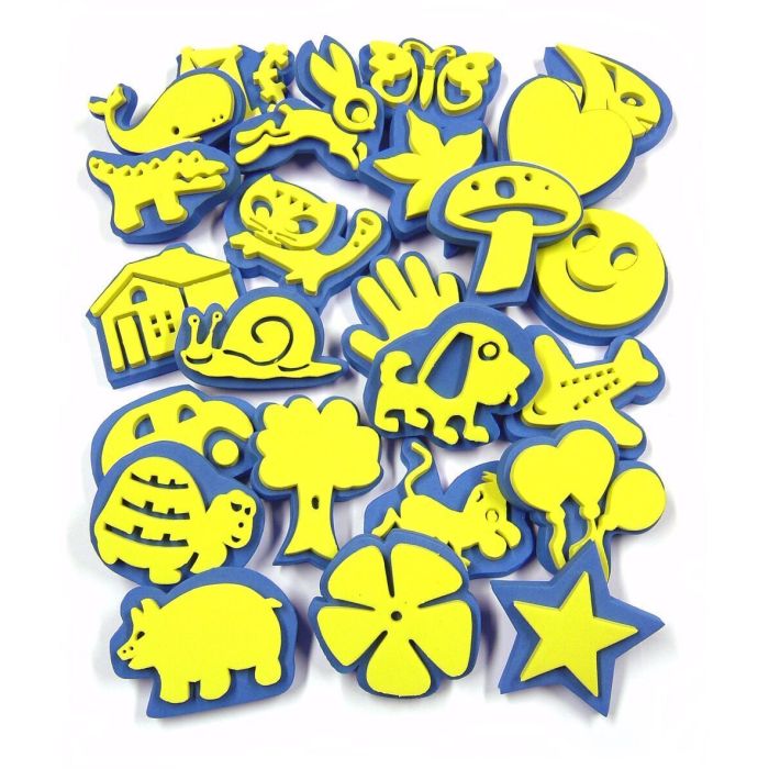 Crafty Foam Shapes Set - Pack of 24