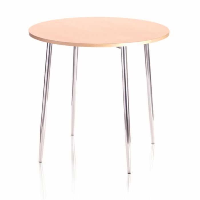 Ellipse 4 Leg Table 800mm - Beech
