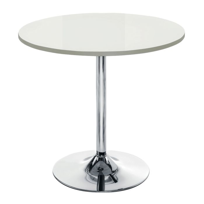 Ellipse Trumpet Base Table - White