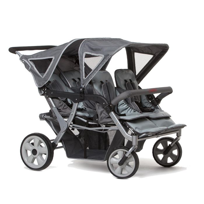 Cabrio 4-Seater Stroller with Raincover Cabrio 4-Seater Stroller with Raincover