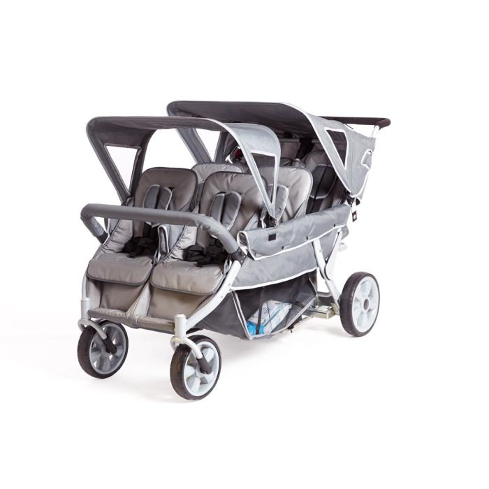 Cabrio 6-Seater Stroller with Raincover