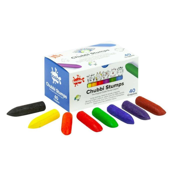 Scola Chubbi Stumps Assorted - Pack of 40
