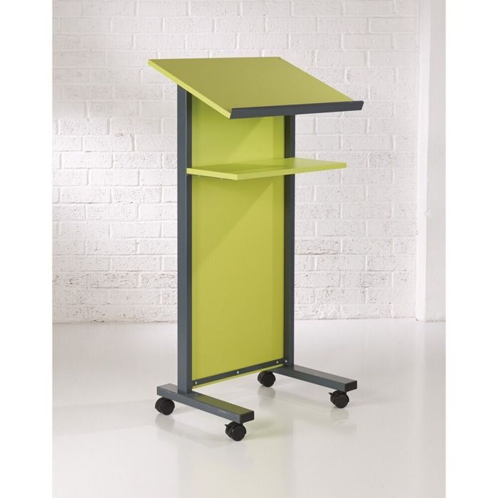 Coloured Panel Front Lectern - Lime Coloured Panel Front Lectern - Lime