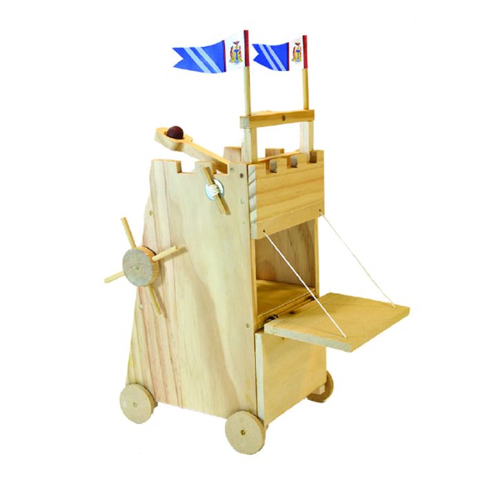 Medieval Seige Tower Wooden Kit Medieval Seige Tower Wooden Kit