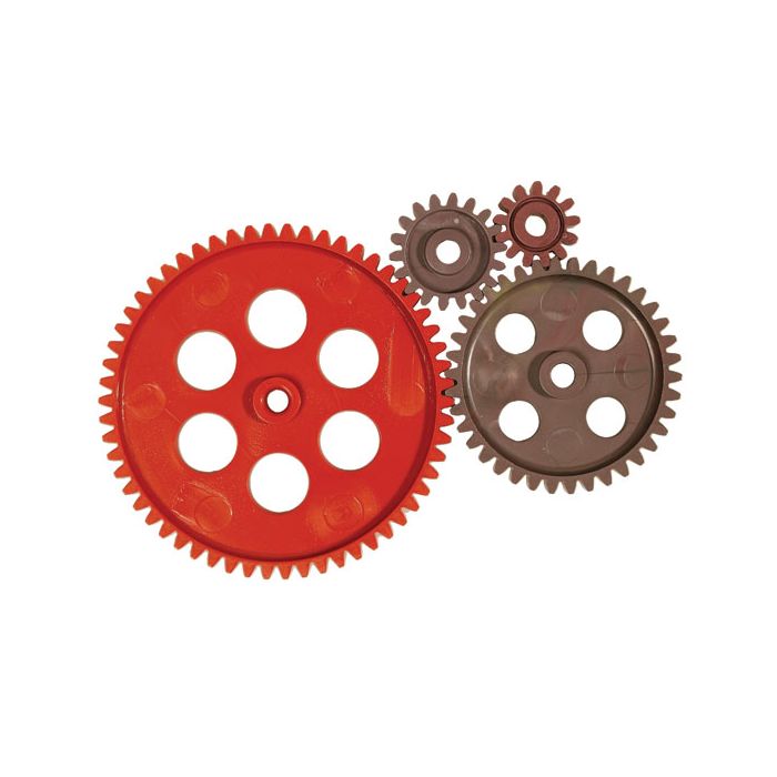 PVC Gears 3mm Bore. Pack of 10