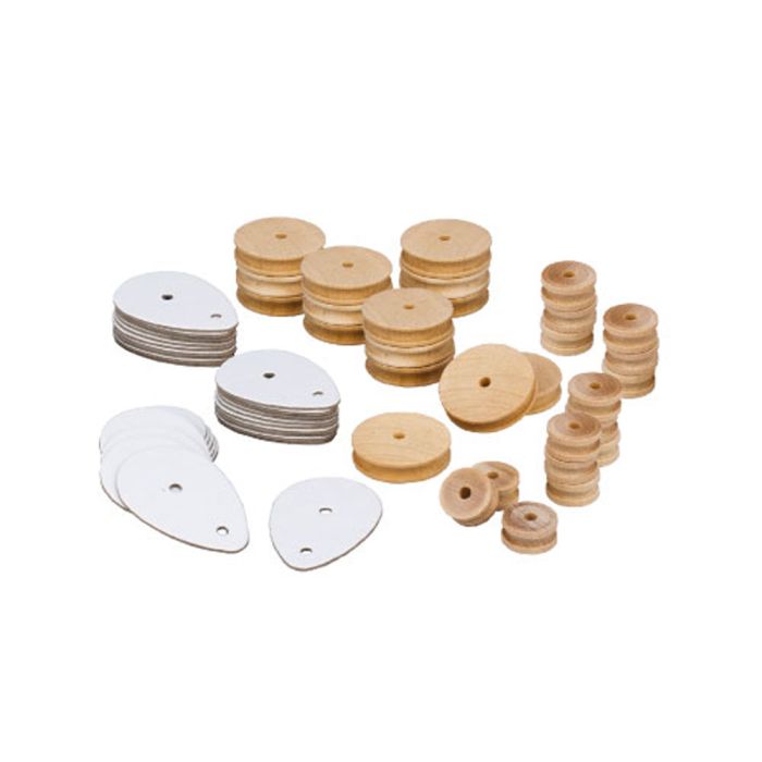 Mechanical Parts - Cams & Pulleys - Pack of 45 Mechanical Parts - Cams & Pulleys - Pack of 45